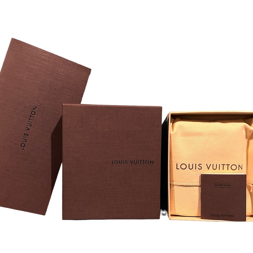 Louis Vuitton Damier Infini Portedeuille James Billfold Onyx N63007 Wallet - Picture 5 of 15